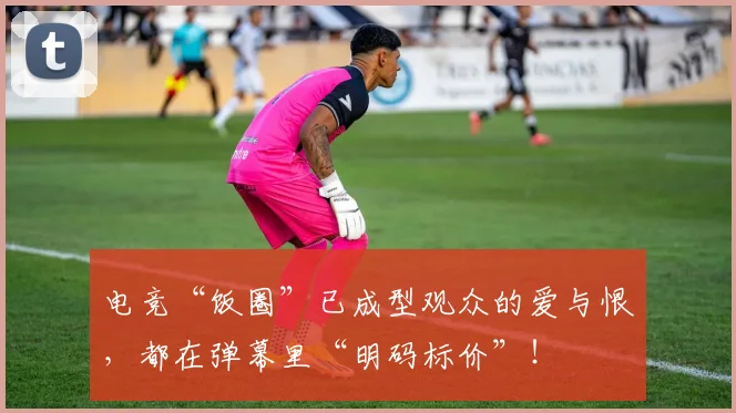 电竞“饭圈”已成型观众的爱与恨，都在弹幕里“明码标价”！